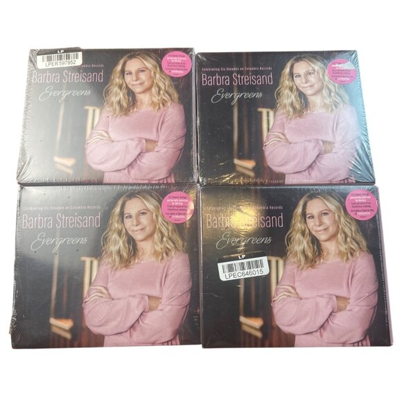 Barbra Streisand Evergreens CD 22 Songs Personally Selected By Barbra Lot Of 4 - Picture 1 of 7